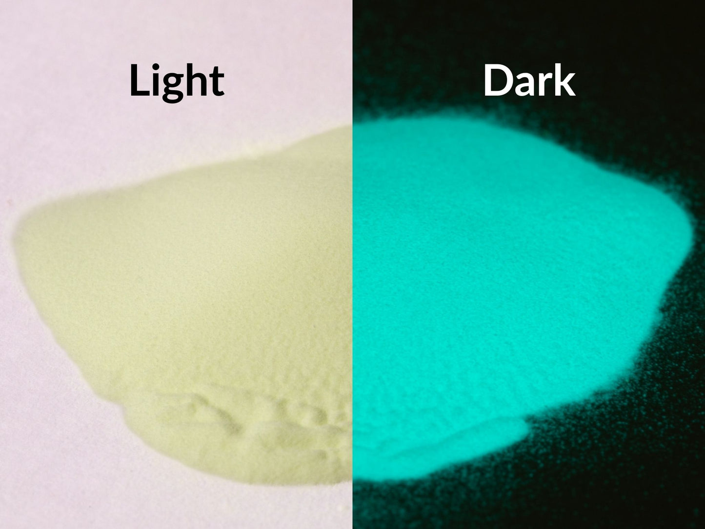 Green-Blue Glow Powder