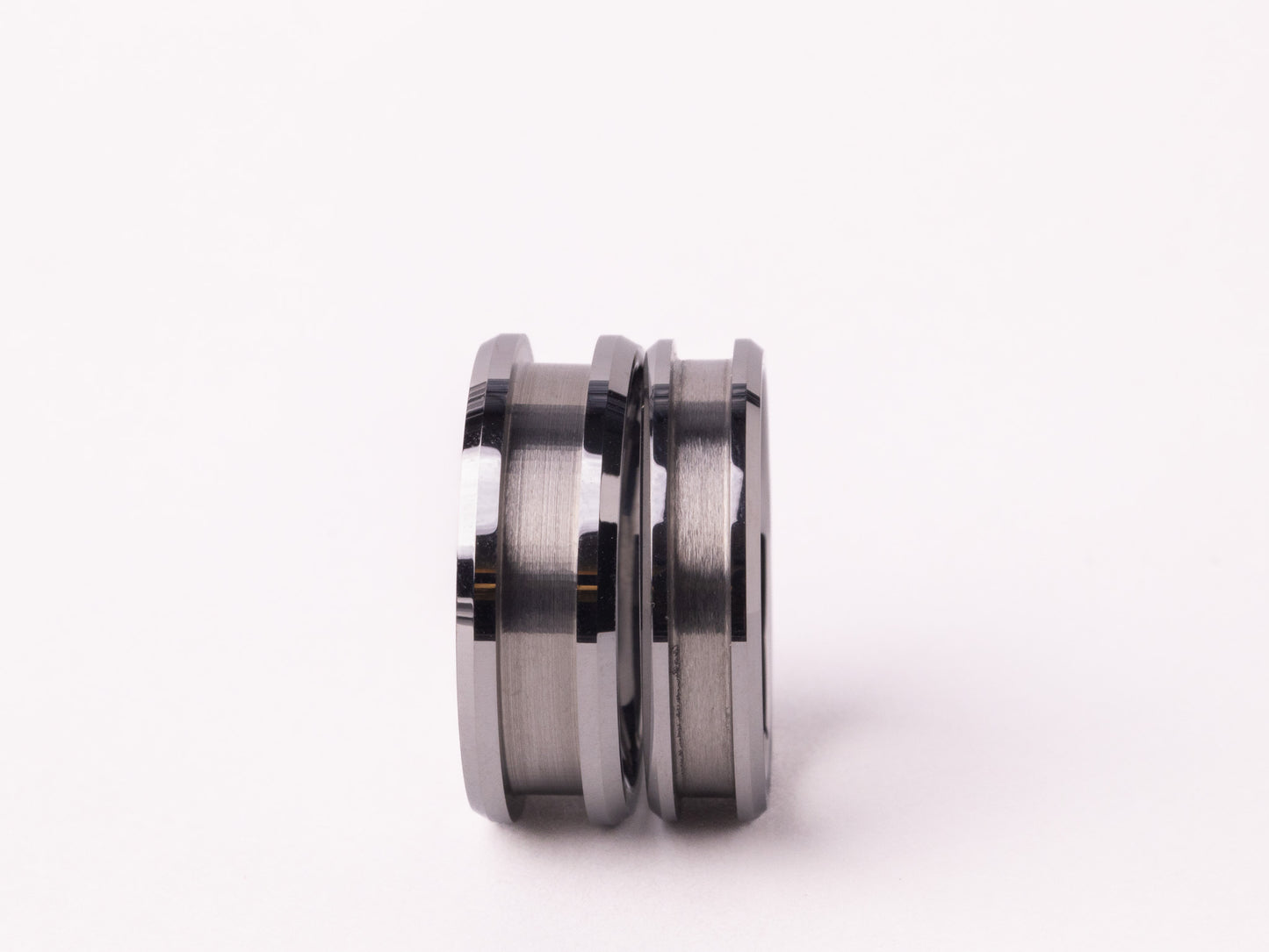 Smooth Beveled Tungsten Ring Core 8mm/6mm