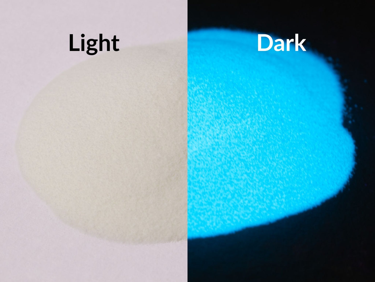 Sky Blue Glow Powder