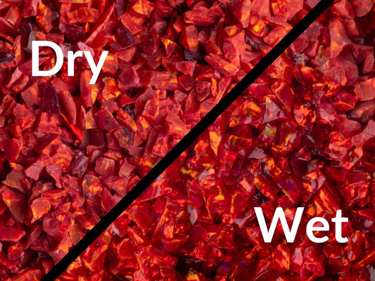 Burning Red - Opal