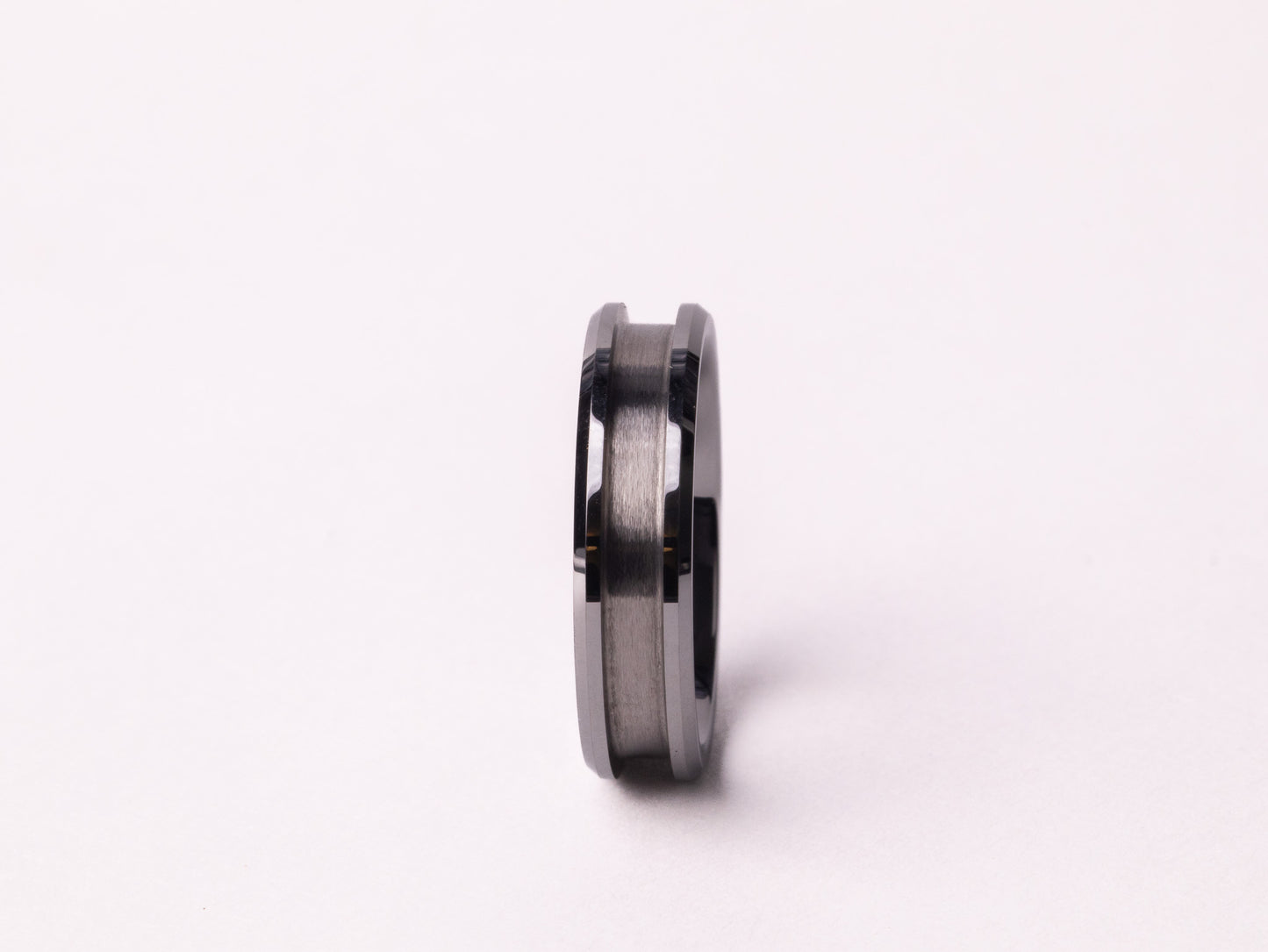 Smooth Beveled Tungsten Ring Core 8mm/6mm